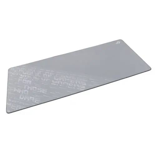 Alternative view of Asus ROG SCABBARD II Arctic Gray XXL Gaming Mouse Pad, Water, Oil & Dust Repellent, 900 x 400 x 3 mm