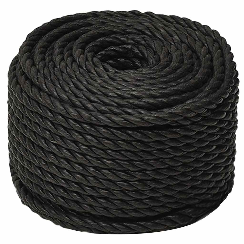 Alternative view of Work Rope Black 14 mm 100 m Polypropylene