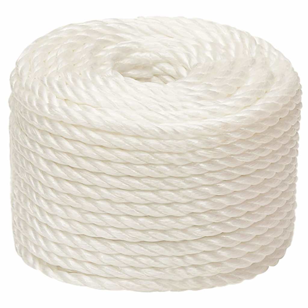Alternative view of vidaXL Work Rope White 10 mm 250 m Polypropylene
